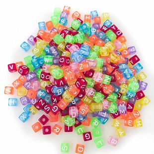 6*6mm������ĸ��͸�����ց���������ɢ�鴮���ֹ�����DIY�Ʒ���