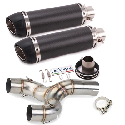 Motorcycle exhaust pipe – Huanglong 600/TNT600/BJ600 lossless - double-out-i