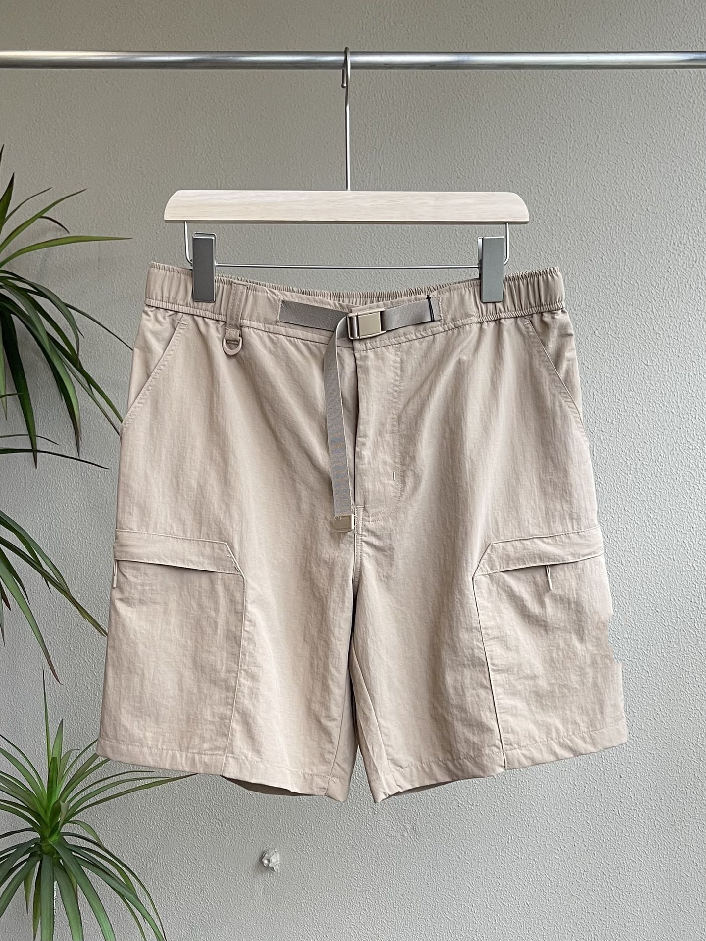 24SS 53008 Quick Drying Metal Nylon Shorts Quick Drying Metal Nylon Shorts