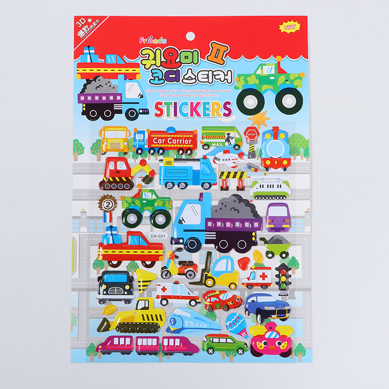 Fabricante de pegatinas de PVC de dibujos animados, pegatinas de burbujas estéreo decorativas para niños, pegatinas de recompensa 3D para niños y niñas, listas para uso educativo