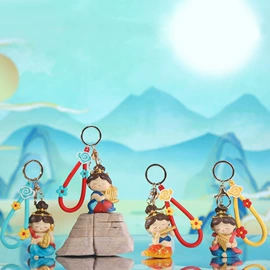 树脂工艺品;盲盒玩具/盲袋玩具/洞洞乐;钥匙扣