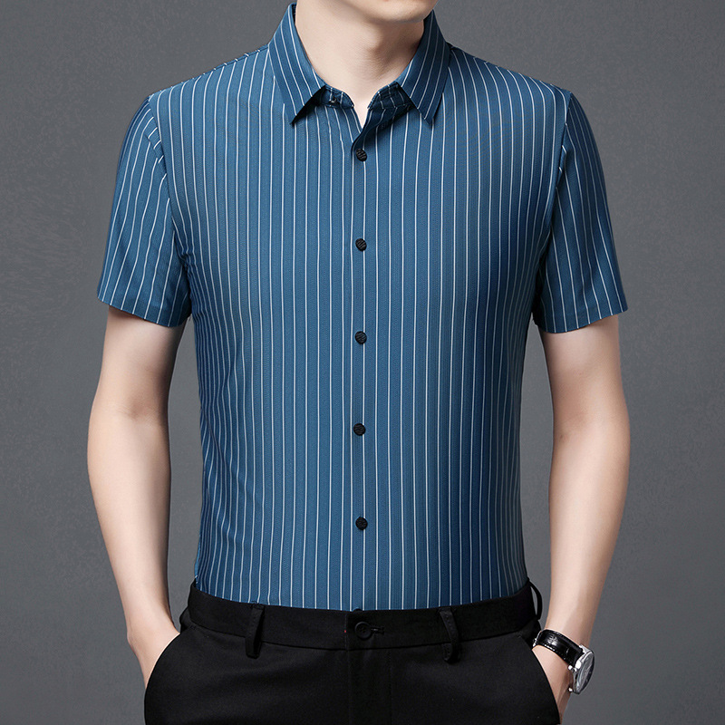 Silk silky summer elastic shirt