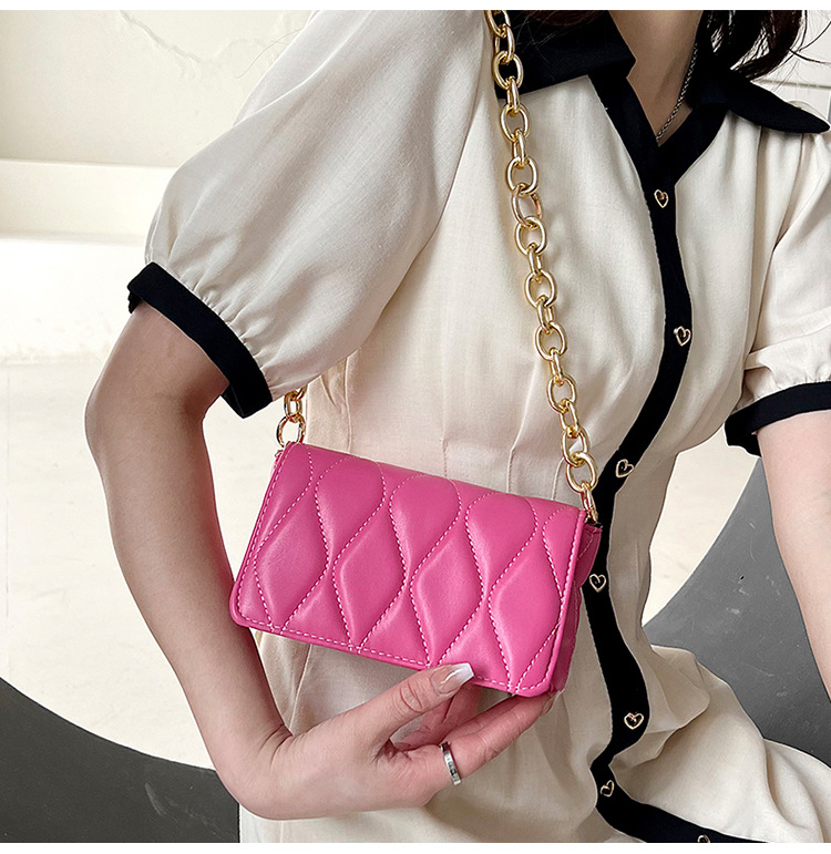 195g Weight Synthetic Leather Lining Material Sewing Thread Fashion Element Flip Cover Closure Type Single Shoulder Strap Strap Type Square Bag Bags Type Casual Occasion Pu Leather Material Solid Color Pattern All Seasons Season Women's Gender Classic Style Style Square Shape Women's Pu Leather Solid Color Classic Style Sewing Thread Square Flip Cover Square Bag 8