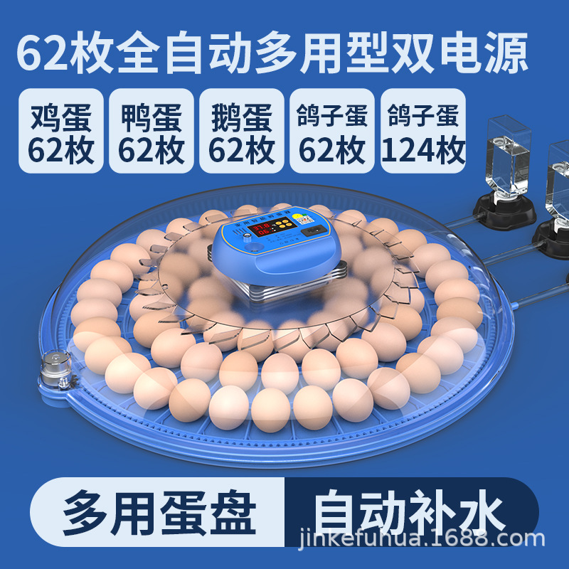 62개의 완전 자동 듀얼 배터리