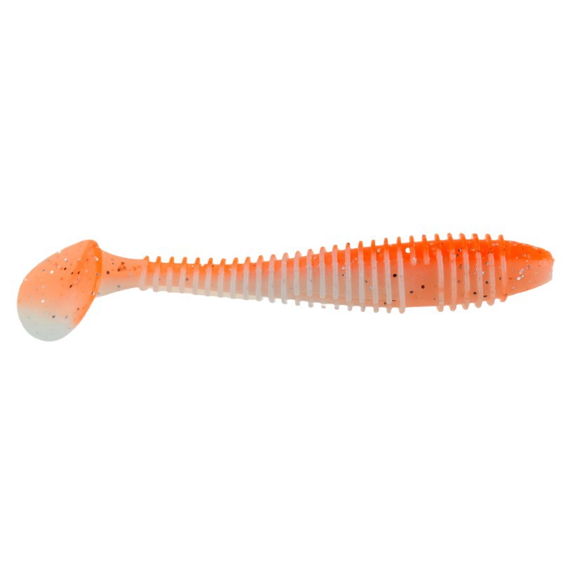 T -tail soft bait plus salt shrimp flavor thread tail road sub -soft bait lead hook hook soft worm 5 cm fake bait bait bait 5