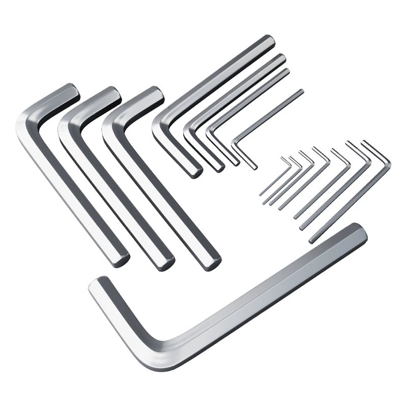 Оцинкованный шестигранный ключ Продвижение шестигранный ключ L-типа Простой инструмент для соответствия Шестигранный ключ 7-типа L-типа