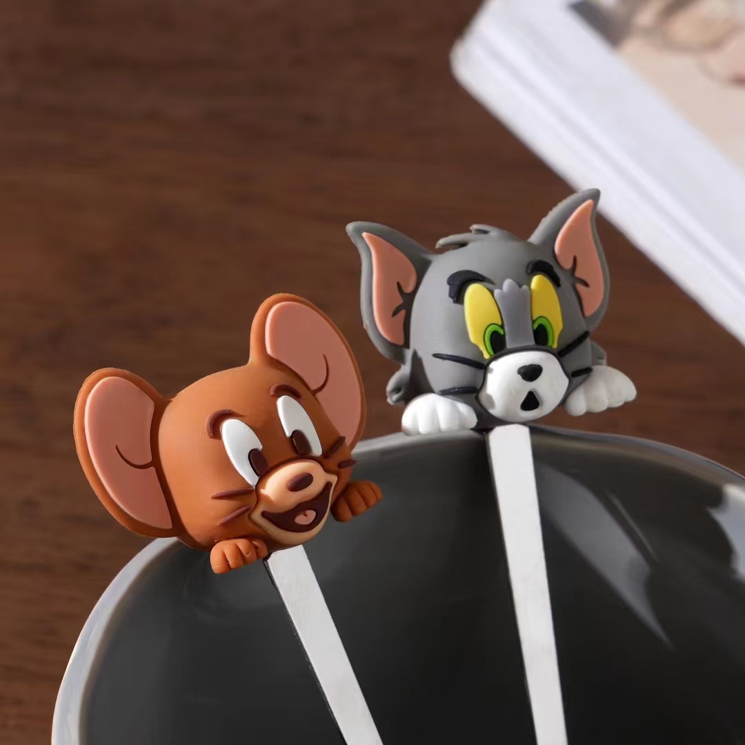 Taza de gato y ratón Taza de desayuno de gran capacidad de oficina Regalo personalizado Taza de café de cerámica Taza de alto valor