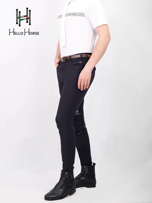 Hello Horse马术马裤马术裤男女修身弹力骑马裤马术服儿童马术裤|undefined