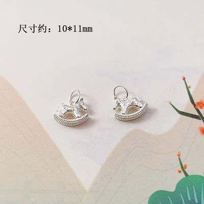 Necklace Pendant Bracelet Charm Bead, Zərgərlik ara hissələri - silver-pony