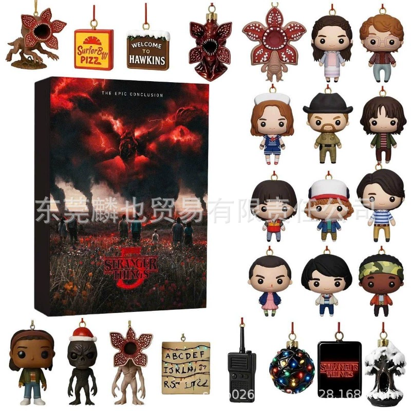 Календарь Адвента Stranger Things 2025 Аксриловый календарь Stranger Things