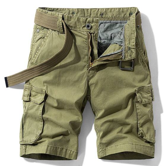 Men's Summer New American Retro Multi-Pocket Workwear Shorts All-Match Cross-Border for Amazon L6081