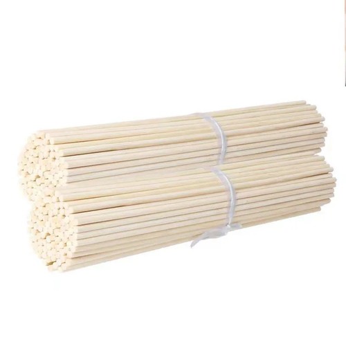 Disposable bamboo skewers barbecue skewers candied haws bouquet flat-head marshmallow bamboo sticks flat bamboo sticks with both ends