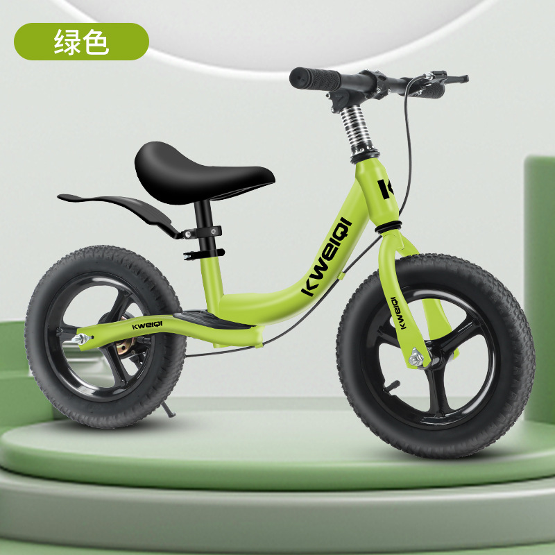 Bicicleta de equilibrio para niños con pedal, bicicleta de dos ruedas de 2 - 6 - 10 años, neumático para bicicleta sin pedal