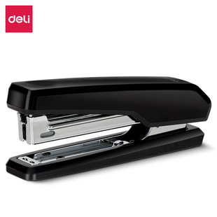 Deli stapler 0229 lightweight 10# household takeaway packaging special nail multi-functional small book ordering device