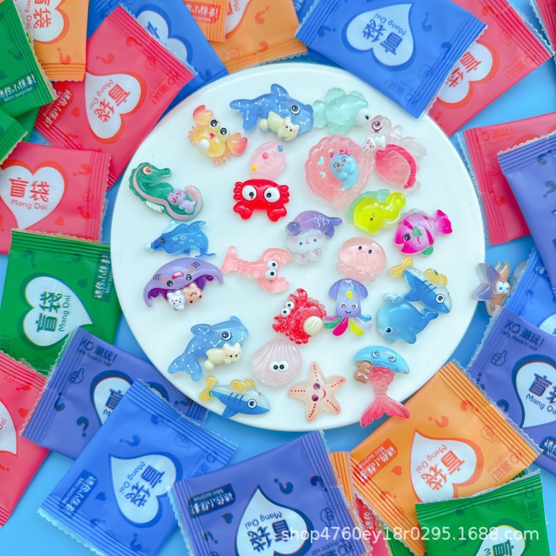Luminous simulation marine octopus starfish animal series surprise…