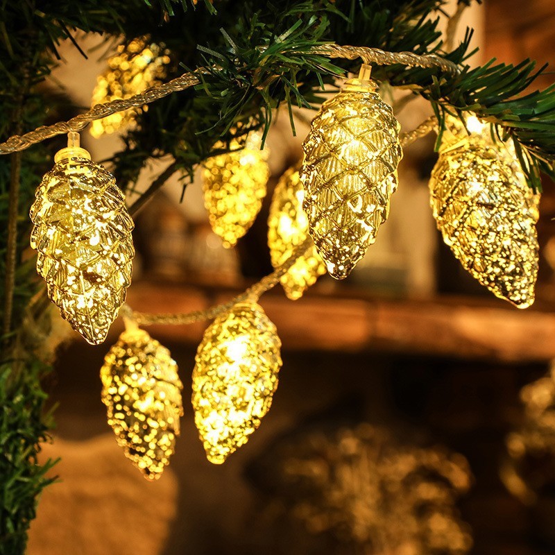 サンタクロースイルミネーションledライトストリングライトクリスマスライト鉄芸クリスマス装飾ライトクリスマスツリーライトストリング|undefined
