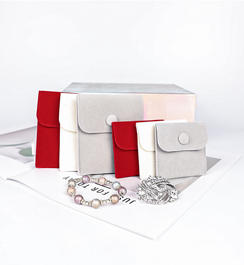 10g Weight Gift Wrapping Supplies Event & Party Supplies Jewelry Packaging Bags Classification 1 Piece Quantity Daily Occasion Flannel Material Solid Color Pattern Elegant, Simple Style Style 1 Piece Cloth Flannel Elegant Simple Style Daily Solid Color Jewelry Packaging Bags 2