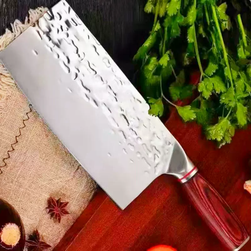 天猫直播刀具家用菜刀新网红快手斩切刀套装广东阳江湖地摊砍骨刀