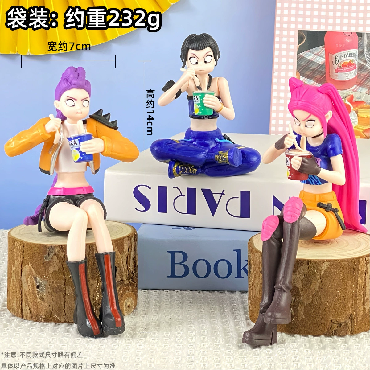 Границы переправа K-POP охотник на ведьм группа фигурка blind box Mirazoilumi кукла модель кукольная игрушка украшения