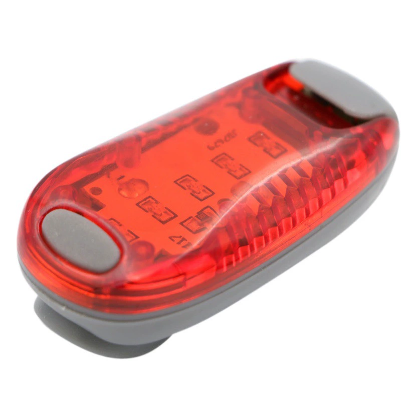 Велосипедный мини-задний фонарь, уличный предупредительный световой сигнал для ночного бега, 5 светодиодов, велосипедный фонарь, многофункциональный задний фонарь для рюкзака на шлеме