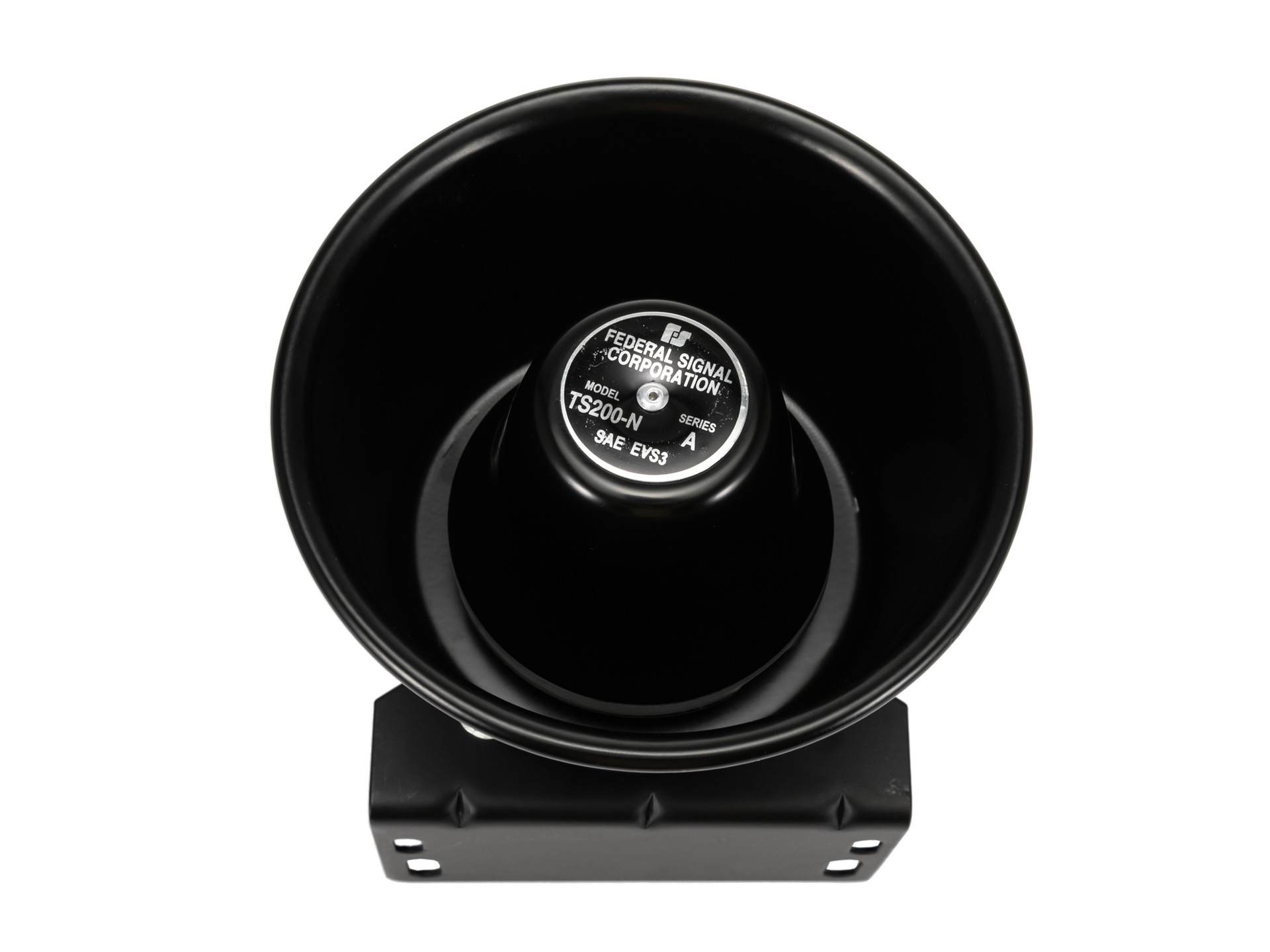 Cross-border 12V car alarm horn 300W high-pitched siren horn with round mouth design