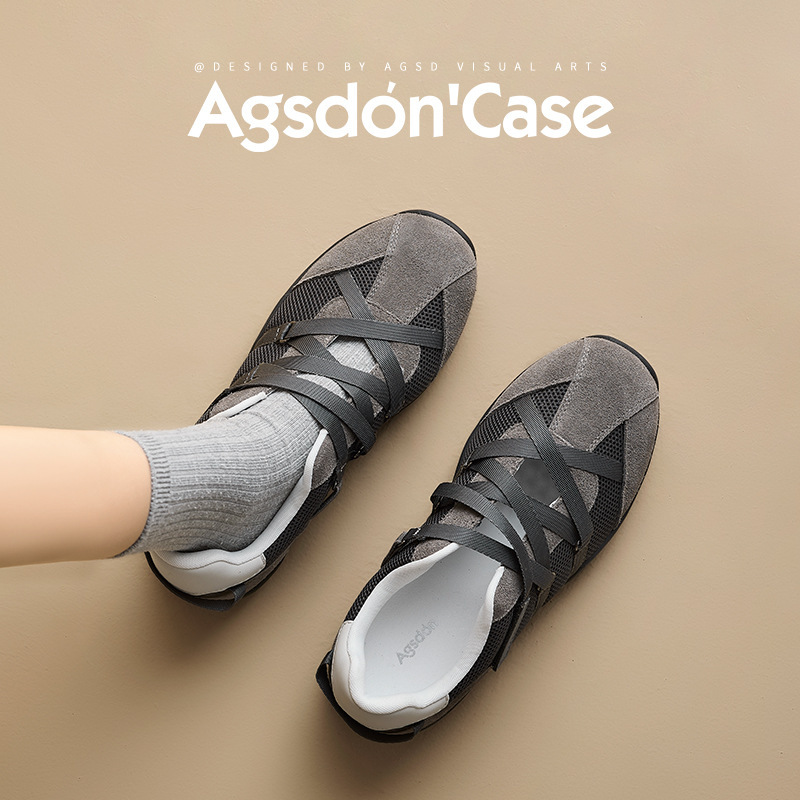 Augusden Ballet-Style Training Shoes for Women 2026 Summer New Lightweight Soft-Soled Casual Fashion Sneakers