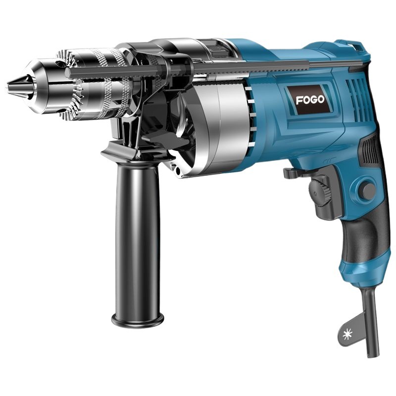 Torno de mano martillo eléctrico doméstico multifuncional taladro eléctrico de impacto herramienta eléctrica destornillador 220V taladro de pistola pequeña torsión eléctrica