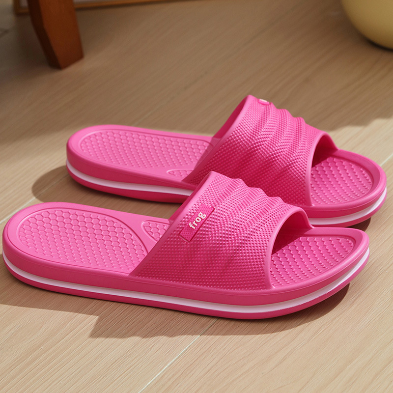 Pantuflas EVA de pareja para hombre y mujer, frescas, para uso doméstico, verano, hotel, baño, antideslizantes, sandalias de interior al por mayor