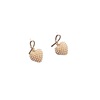 Demi-season cute earrings from pearl, simple and elegant design