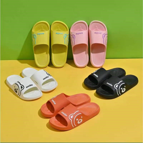 Sports slippers for home use, slippers for couples, soft soles, non-slip, wear-resistant, household bathroom slippers for women, drop shipping