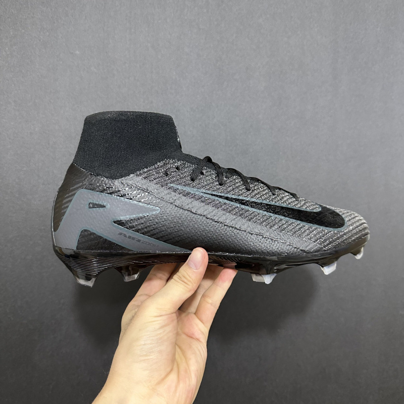 Zapatos de comercio exterior Superfly zapatos de fútbol de combate real para hombres Assassin 16 zapatos deportivos de punto de alta altura zapatos de fútbol de moda FG para mujeres