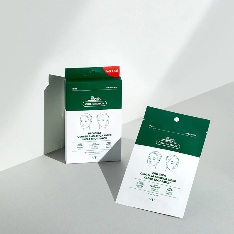Пятноватый патч VT Pro Cica Centella Tiger, незаметные пластыри для лечения акне, 18 шт. (третье поколение)