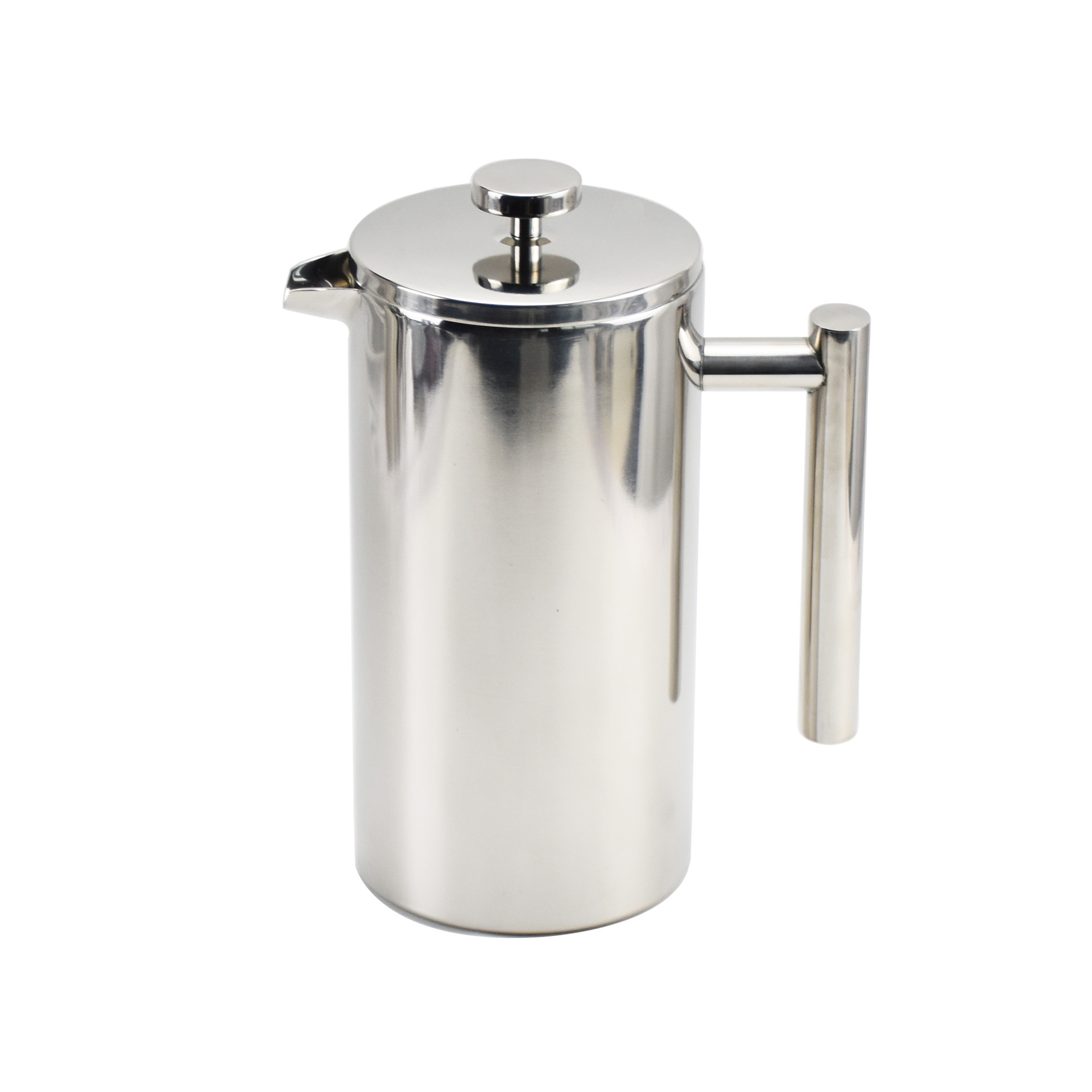 304不锈钢法压壶 咖啡壶欧式过滤手冲咖啡器具双层冲茶滤网泡茶壶