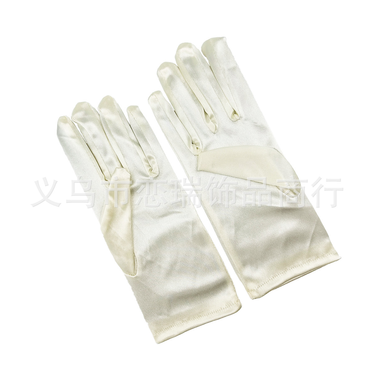 Vestido de color sólido guantes satin guantes de novia guantes de Halloween maquillaje fiesta damas guantes cortos
