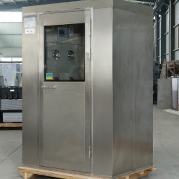 304不锈钢风淋室 单人双吹风淋室彩钢板风淋室双吹风淋通道现货