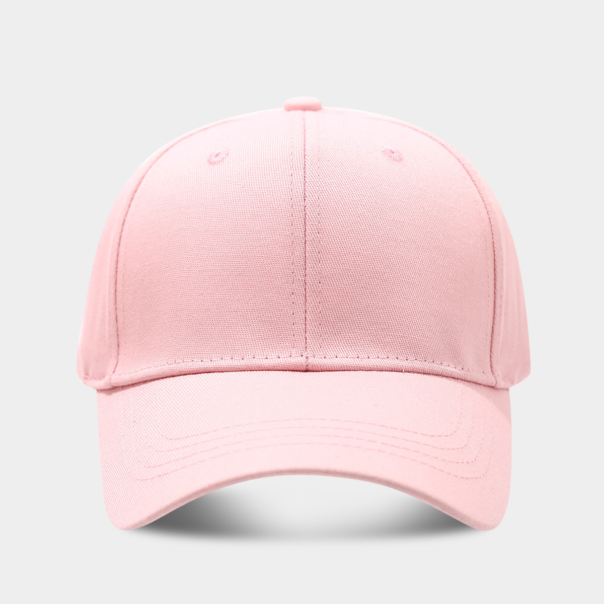 Primavera y verano al aire libre sombrero de protección solar sombrero de color sólido simple sombrero de béisbol casual duro mostrando cara pequeño sombrero de lengua de pato para hombres y mujeres