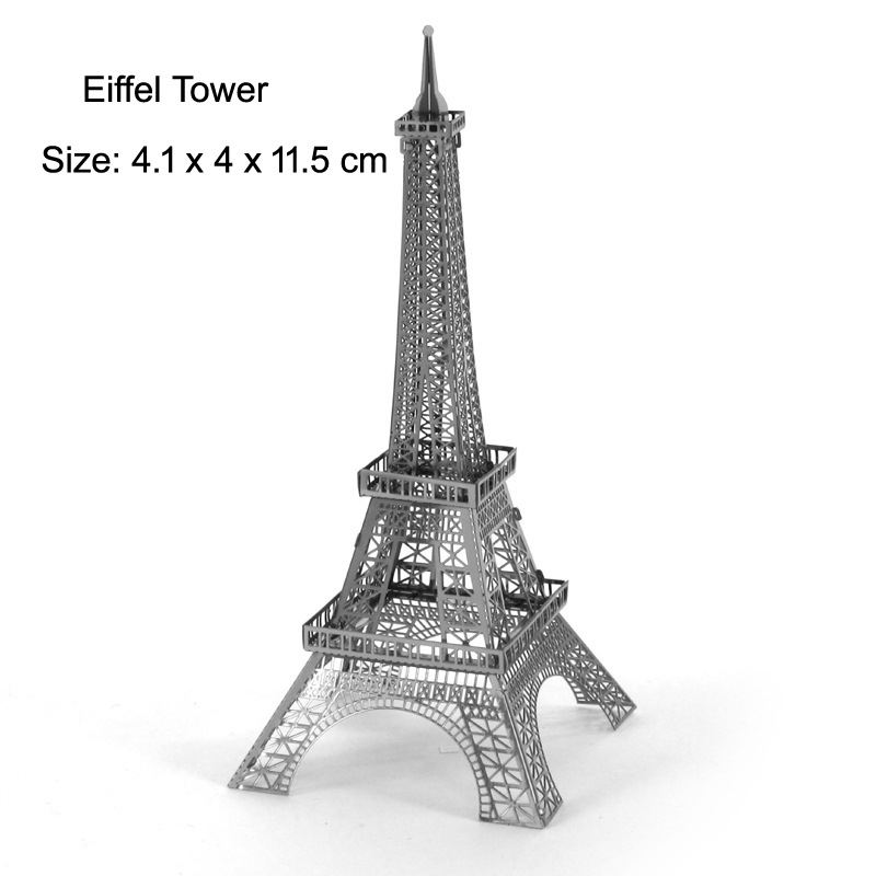 Aipin 3D metal 3D puzzle Building series Notre Dame de Paris belleza durmiente Castillo asamblea modelo regalo cumpleaños