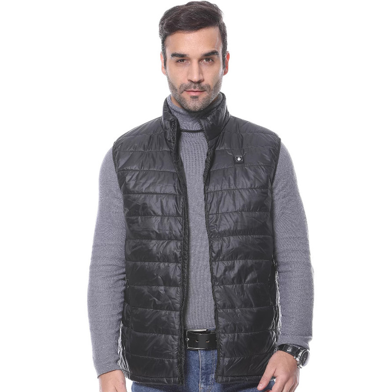 Cross-Border low voltage intelligent heating electric heating vest rechargeable waterproof windproof electric heating vest