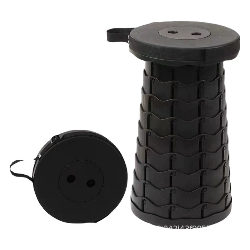 Уличный портативный складной стул, пластиковый складной стул, дорожный универсальный стул, стул для рыбалки Mazar, регулируемый телескопический табурет