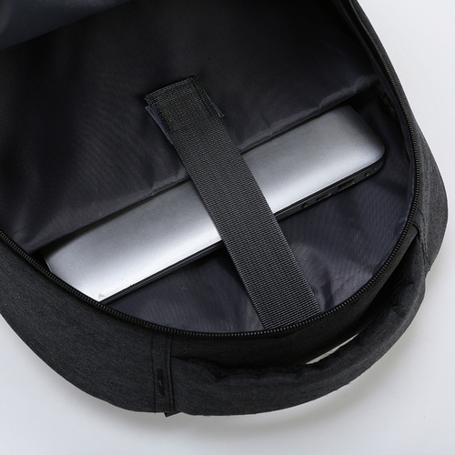 Factory Wholesale Business Printing Reflective Zipper Backpack for Men and Women Large Capacity USB Multi-functional Gift Bag