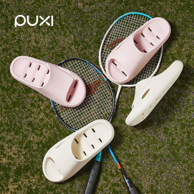 Puxibolalan 욕실 샌들 여성용 홈 실내 가정용 미끄럼 방지 목욕 속건성 eva 누수 샌들