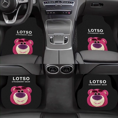 Avtomobil döşəmə paspasları Mats, Special-Shaped, Cuttable, Washable, Interior - style-3-four-piece-car-set