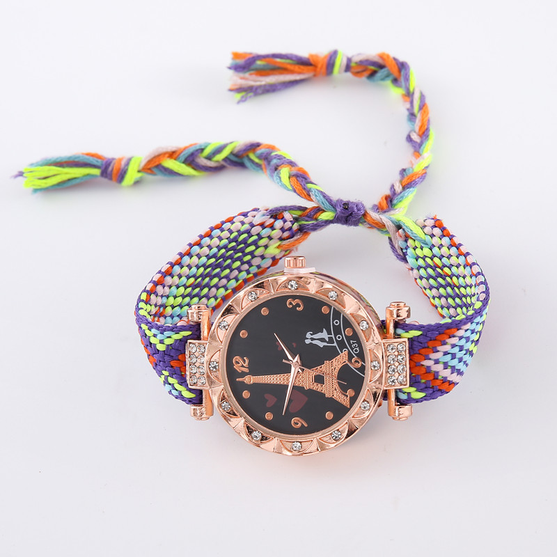 45g Weight Ordinary Glass Mirror Material Imitation Leather Strap Material Watch Classification Pointer+Number Display Type Concealed Buckle Buckle Style Round Dial Shape Casual, Daily Occasion Quartz Movement Eiffel Tower, Butterfly Pattern All Seasons Season Women's Gender Modern Style Style Modern Style Eiffel Tower Butterfly Concealed Buckle Quartz Watch Women's Watches 34