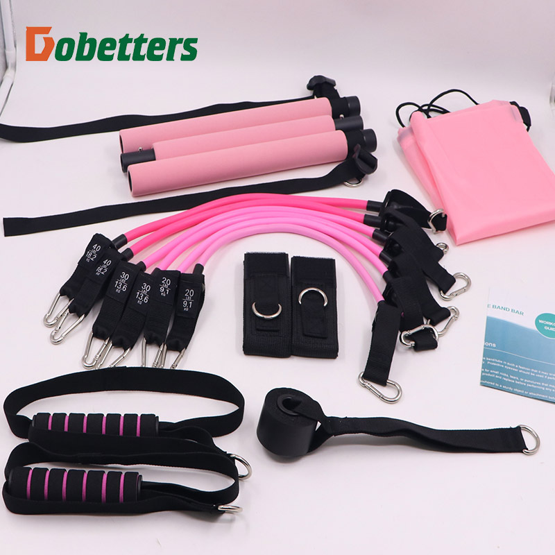 Barra de tensión de yoga funcional expansor de pecho Barra de fuerza del brazo Barra de yoga Barra de Pilates palo de fitness palo de Pilates fabricante