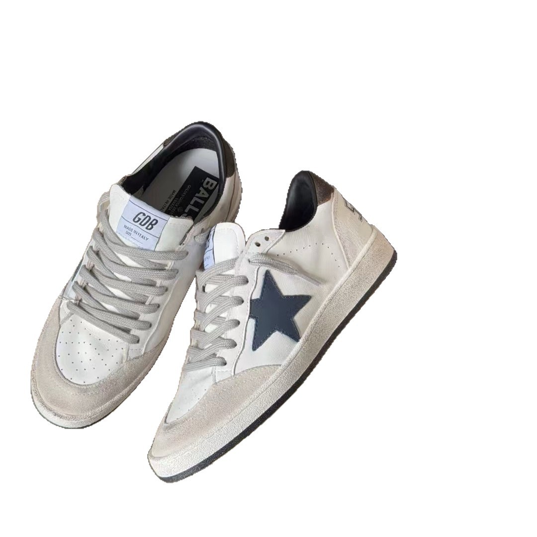 Serie Star 2025 otoño y invierno nuevo cuero de lana retro hecho a mano viejos zapatos sucios zapatos casuales para hombres y mujeres