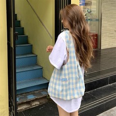 ショルダーキャンバスバッグ女性の夏の 2025 新しいトレンディな韓国ニッチトートバッグ学生クラス大容量布バッグ