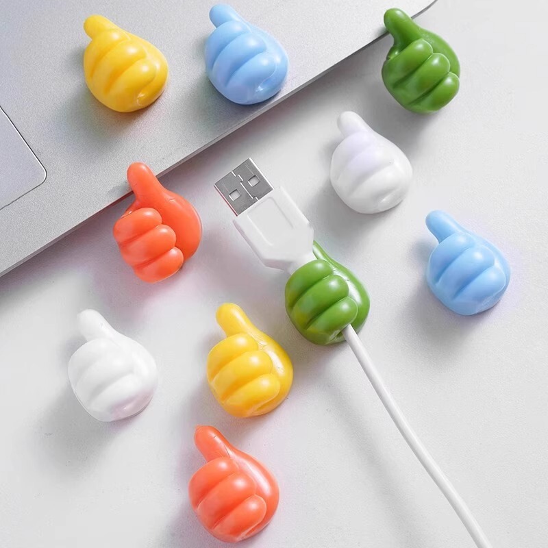 Thumb Hook Data Cable Adhesive Hook Cable Organizer for Office Desk Dormitory Punch-Free Charging Cable Fixed Storage Adhesive Hook Thumb Hook Data Cable Adhesive Hook Cable Organizer for Office Desk Dormitory Punch-Free Charging Cable Fixed Storage Adhesive Hook