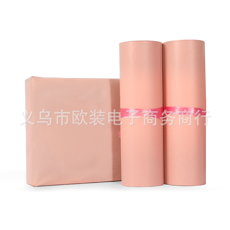 En stock envío gratuito blanco SF engrosado impermeable bolsa de embalaje bolsa logística ropa personalizada logotipo bolsa de embalaje al por mayor