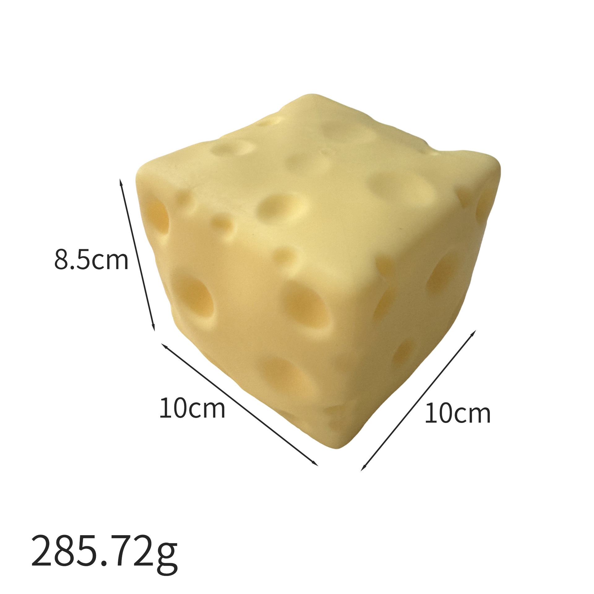 Nuevo descompresión de gran tamaño simulado queso pellizco pellizco queso pellizco pellizco