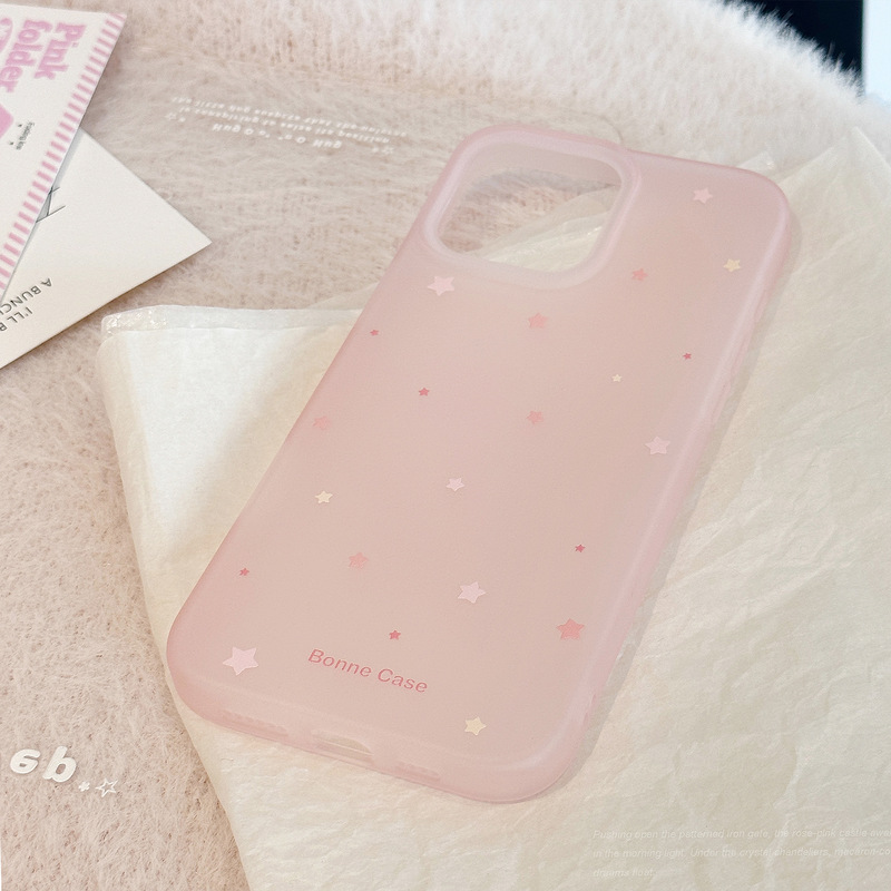 インスタ映えピンクハウスミラー付きスタンド iPhone15Pro Max/Apple 16/13/17対応 ニッチスマホケース|undefined